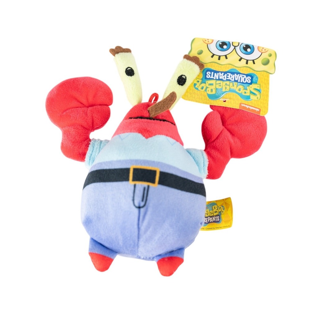 Nickelodeon Mr. Krabs Plush Toy 5" Red NEW SpongeBob SquarePants Stuffed